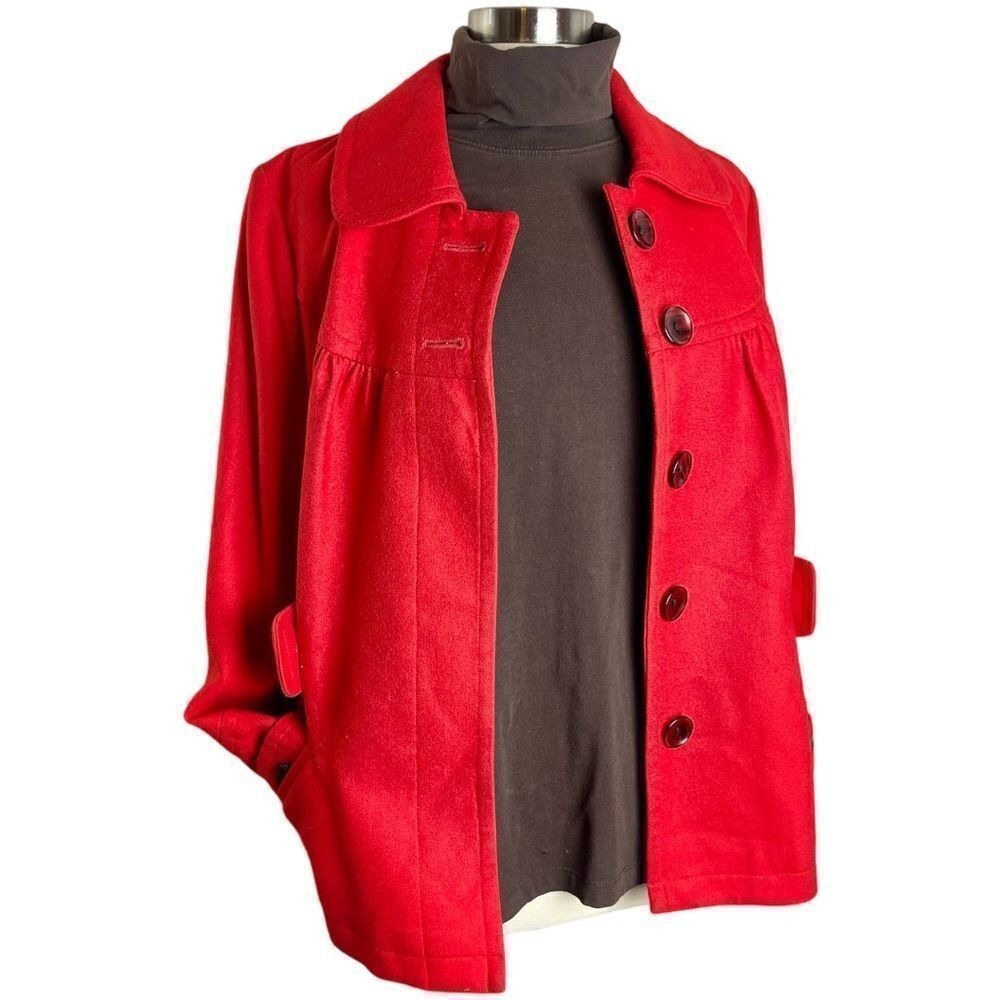 Vintage STYLE & Co. Wool Blend Blazer Jacket w/ Matching Top Included, Medium